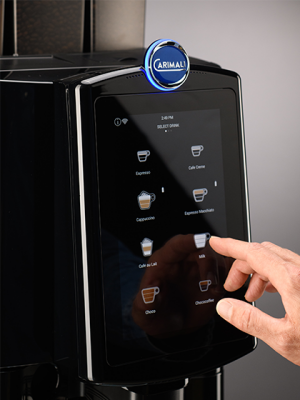 Carimali ARMONIA LIGHT Full Otomatik Kahve Makinesi, 2 Çekirdek + 1 Toz + Taze Süt Bağlantısı Yapılabilir - 4