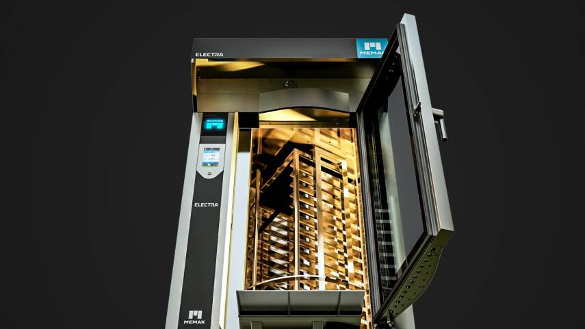 Memak Electra Döner Konveksiyonlu Fırın, 15 Tepsili Arabalı, Mayalama Kabinli, Elektrikli - 2