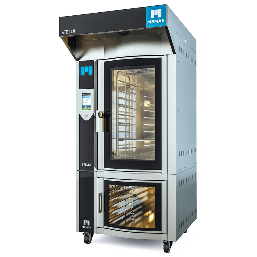 Memak Stella Döner Konveksiyonlu Fırın, 10 Tepsili, Mayalama Kabinli, Elektrikli - 1