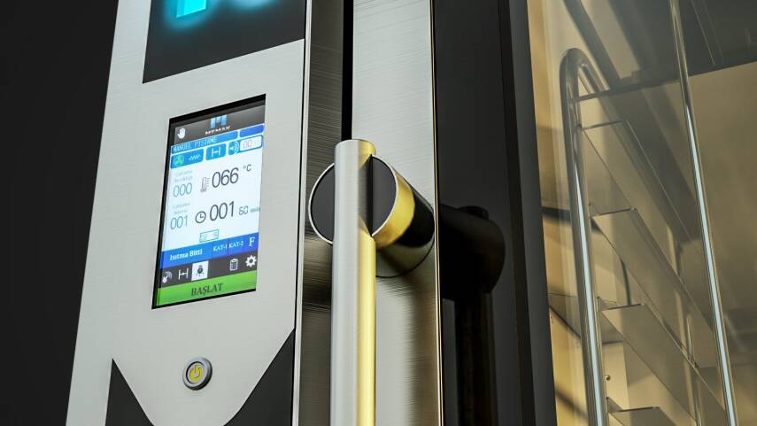 Memak Stella Döner Konveksiyonlu Fırın, 10 Tepsili, Mayalama Kabinli, Elektrikli - 4