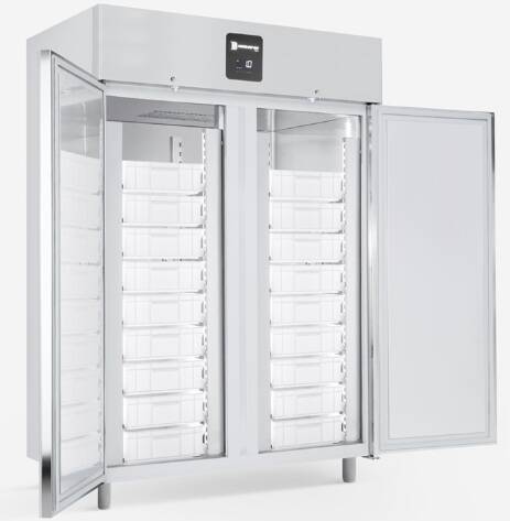 Samaref FS 1400 P Balık Saklama Buzdolabı, 2 kapılı-18 Çekmeceli - 1