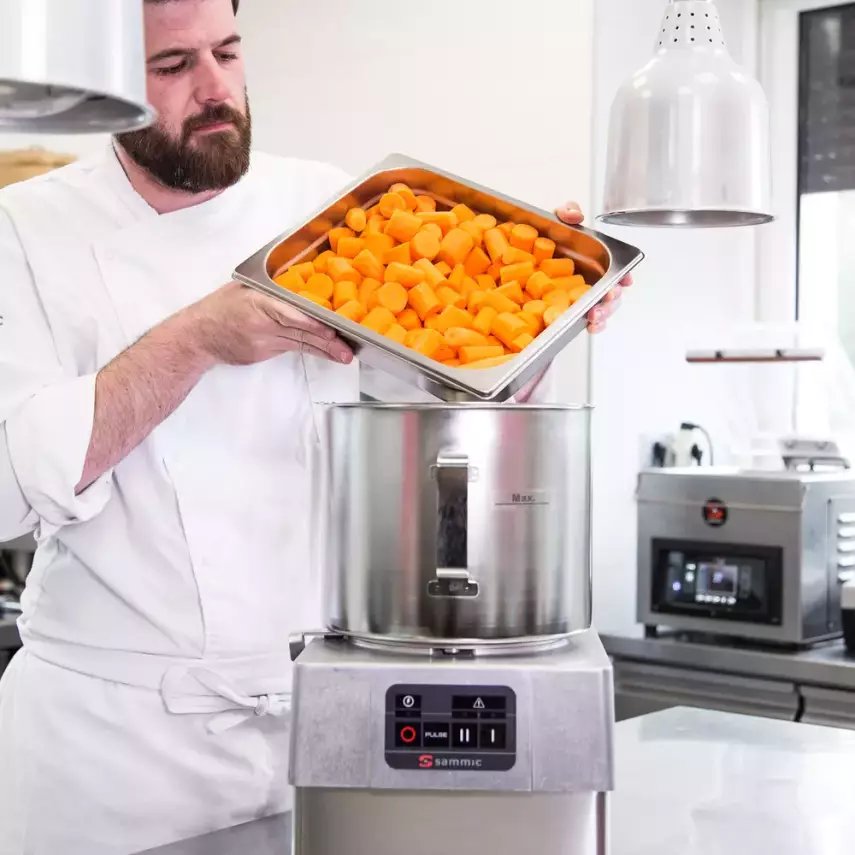 Sammic Active Seri İçin K-82 Set Üstü Cutter Mikser, İki Hızlı, 8 lt, 1050850 - 2