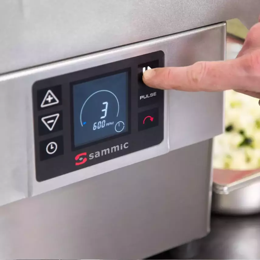 Sammic CA-3V Active Seri Sebze Doğrama Makinesi, Hız Ayarlı, 1500 W, 500 kg/h, 1050784 - 2