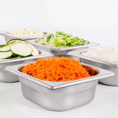 Sammic CA-4V Active Seri Sebze Doğrama Makinesi, Geniş Ağızlı, Hız Ayarlı, 1500 W, 650 kg/h, 1050796 - 4