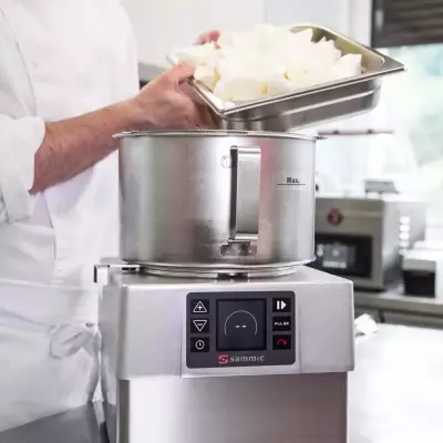 Sammic CK-35V Set Üstü Kombine Sebze Doğrama Makinesi, Hız Ayarlı, 1500 W, 450 Kg/h, 8 lt, 1050752 - 4