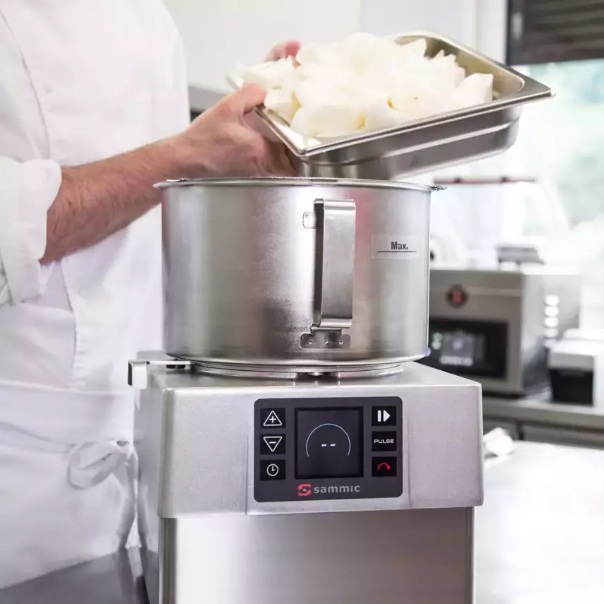 Sammic CK-35V Set Üstü Kombine Sebze Doğrama Makinesi, Hız Ayarlı, 1500 W, 450 Kg/h, 8 lt, 1050752 - 4