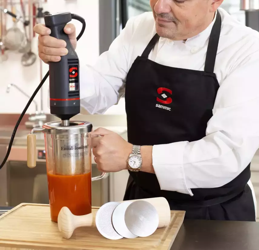 Sammic El Blender Ve Emulıser XM-12 + EMZ PRO 1.0, Kol Uzunluğu 223 mm, 240 W, 3030730 - 2