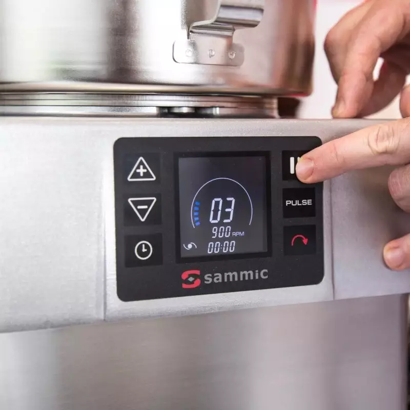 Sammic Active Seri İçin KE-8V Set Üstü Cutter Mikser, Sıyırıcılı, Hız Ayarlı, 8 lt, 1050853 - 4