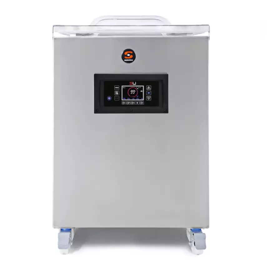 Sammic SU-540P CC Ayaklı Vakum Paketleme Makinesi - 40m³, 42+42 cm Kapatma Ağzı, Çift Çene, Bluetooth, Printer, 1141160 - 1