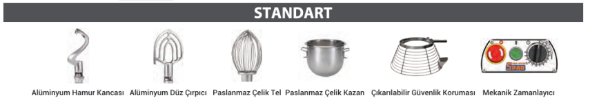 Spar Mixer SP-100A Planet Mikser 10 Litre - 3