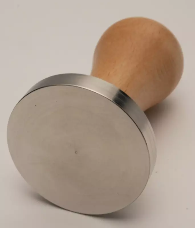 VNX TWH-58-N Ahşap Saplı Tamper 58 mm, Naturel - 2