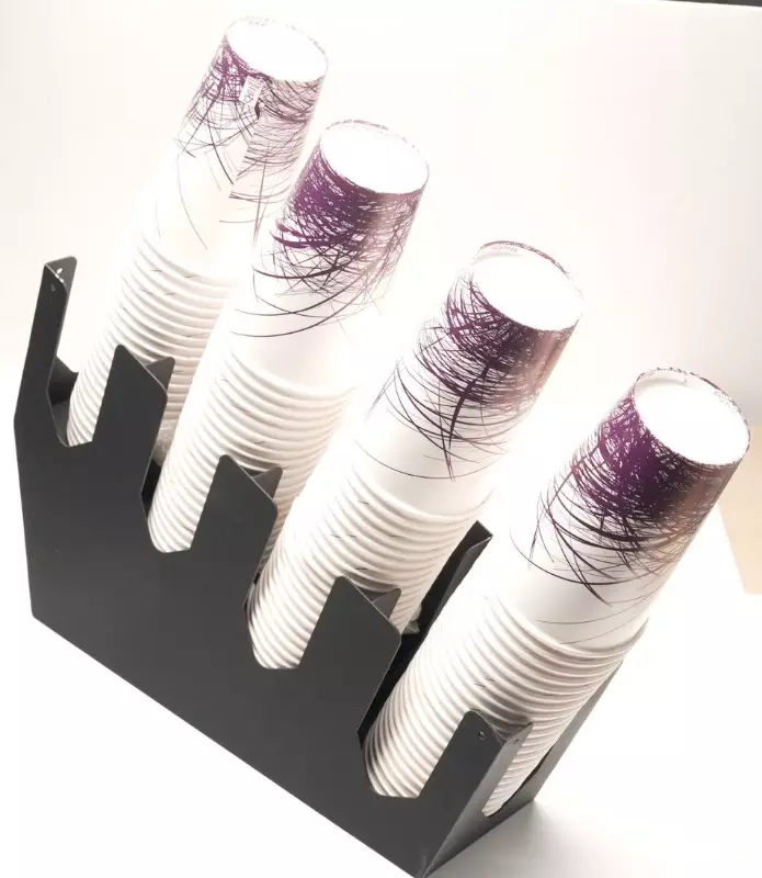 VNX ORG-01-B, 4 Bölmeli Karton Bardaklık, 16 OZ Bardağa Göre - 2