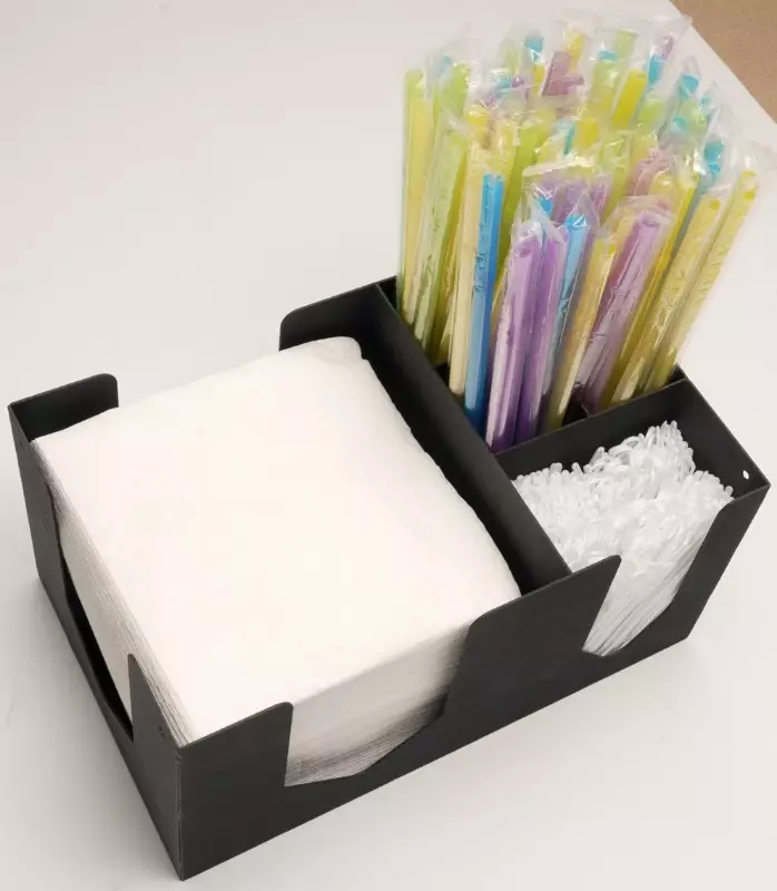 VNX ORG-44-B Peçetelik ve Pipetlik, Siyah - 1