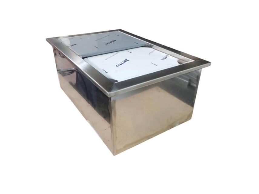 WR Tezgaha Gömme Buz Küveti, 400x600x250 mm, WIB4060 - 1